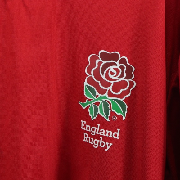 England Rugby Roses National Team Rugby Jersey Red - Picture 4 of 8